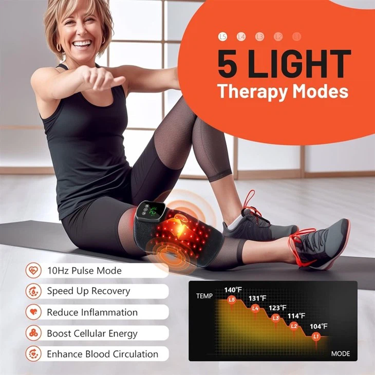 Wireless Red Light Therapy Device for Knee & Joint Pain Relief | 660nm 850nm suppliers