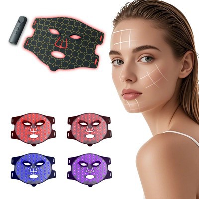 Portable Led Face Mask Light Therapy with Remote